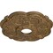 Ekena Millwork Rotherham Ceiling Medallion (Fits Canopies up to 3 1/2"), 18"OD x 3 1/2"ID x 1 1/2"P, Rubbed Bronze CM17RORZS - alternate 4
